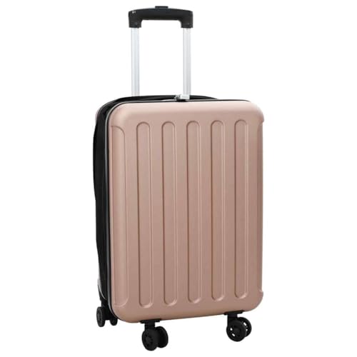 SKM Koffer mit Schloss Rotgolden 34 x 23 x 55,5 cm ABS Kunststoff,Andere,Taschen & Koffer,Reisekoffer,Gold,2.85 kg,42006238 von SKM