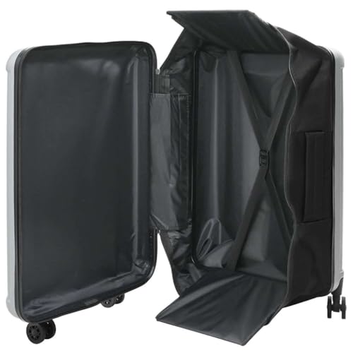 SKM Koffer mit Schloss Silber 50 x 30 x 76 cm ABS Kunststoff,Andere,Taschen & Koffer,Reisekoffer,Silber,4.65 kg,42006236 von SKM