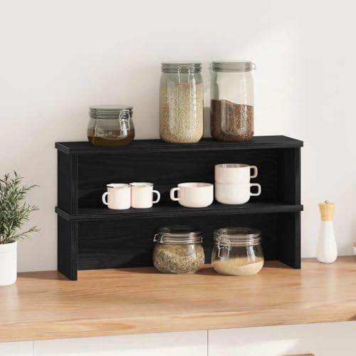 SKM Küchenregale Stapelbar 2 STK. Schwarz 60x15x16 cm,Heim & Garten,Küche & Esszimmer,Küchenhelfer & -utensilien,Küchenorganizer,Küchenutensilienhalter & -ablagen,Schwarz,5.05KG,860502 SKM Küchenregale Stapelbar 2 STK. Schwarz 60x15x16 cm,Heim & Garten,Küche & Esszimmer,Küchenhelfer & -utensilien,Küchenorganizer,Küchenutensilienhalter & -ablagen,Schwarz,5.05KG,860502 von SKM