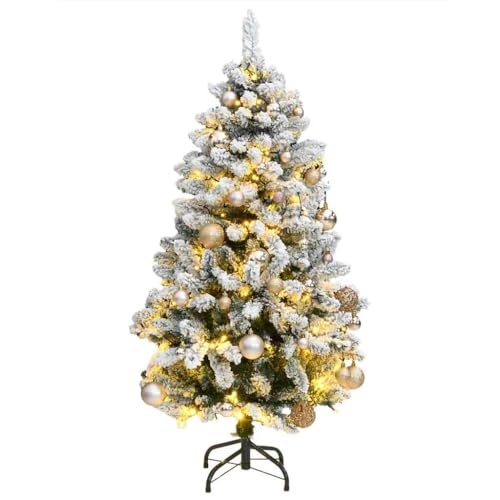 SKM Künstlicher Weihnachtsbaum Klappbar 150 LEDs & Kugeln 150 cm,Heim & Garten,Dekoration,Festtags-Dekoartikel,Weihnachtsbäume,Grün und Weiß,4.48KG,3210098 SKM Künstlicher Weihnachtsbaum Klappbar 150 LEDs & Kugeln 150 cm,Heim & Garten,Dekoration,Festtags-Dekoartikel,Weihnachtsbäume,Grün und Weiß,4.48KG,3210098 von SKM