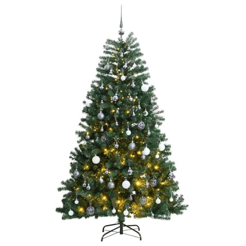 SKM Künstlicher Weihnachtsbaum Klappbar 300 LEDs & Kugeln 180 cm,Heim & Garten,Dekoration,Festtags-Dekoartikel,Weihnachtsbäume,Grün,6.6KG,3210164 SKM Künstlicher Weihnachtsbaum Klappbar 300 LEDs & Kugeln 180 cm,Heim & Garten,Dekoration,Festtags-Dekoartikel,Weihnachtsbäume,Grün,6.6KG,3210164 von SKM