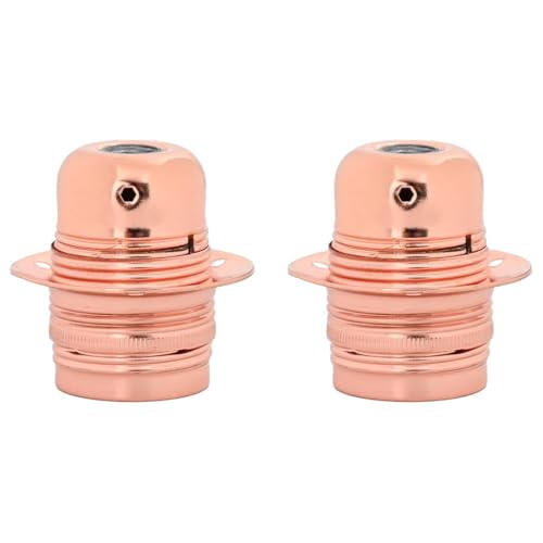 SKM Lampenfassungen 2 STK. Rosegold E27,Heim & Garten,Beleuchtungszubehör,Rose Gold,0.19 kg,4106521 SKM Lampenfassungen 2 STK. Rosegold E27,Heim & Garten,Beleuchtungszubehör,Rose Gold,0.19 kg,4106521 von SKM