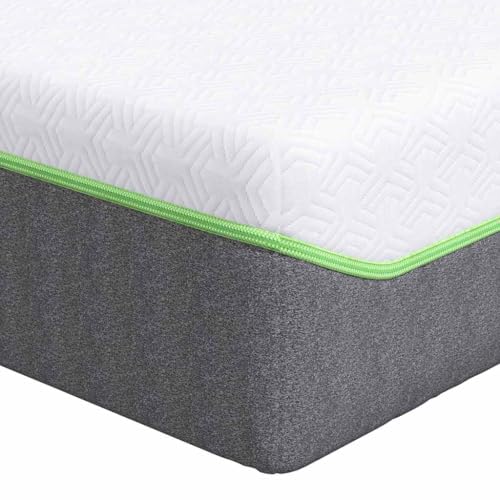 SKM Matratze Weiß und Grau 120 x 200 cm Taschenfeder,Möbel,Betten & Zubehör,Matratzen,Weiß,23.2 kg,4106364 von SKM