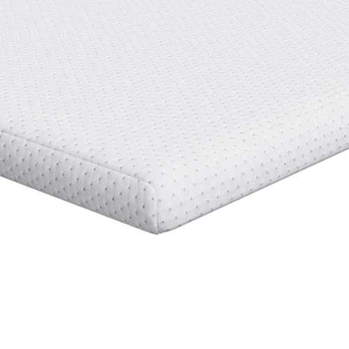 SKM Matratzenpads Weiß 200 x 200 cm 100% Polyester Jacquardstoff,Heim & Garten,Haushaltswäsche,Bettwäsche,Matratzenschoner,Matratzenauflagen,Weiß,10.45 kg,4106208 von SKM