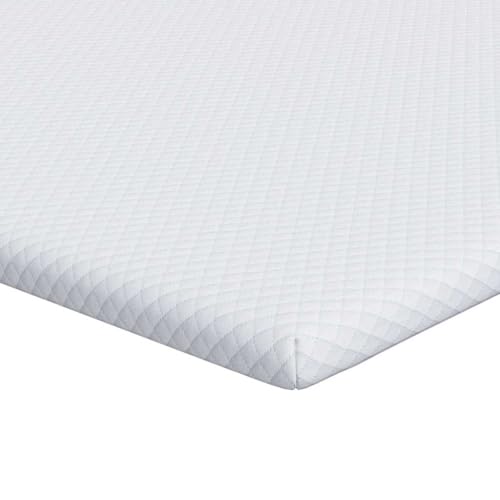 SKM Matratzenpads Weiß 200 x 200 cm 100% Polyester Jacquardstoff,Heim & Garten,Haushaltswäsche,Bettwäsche,Matratzenschoner,Matratzenauflagen,Weiß,8.8 kg,4106219 von SKM