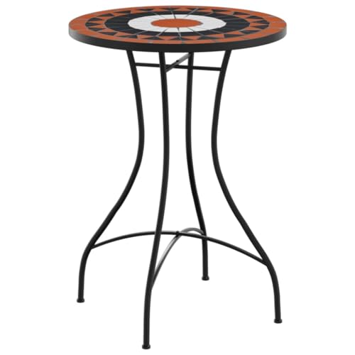 SKM Mosaik-Bistrotisch Terrakottarot und Weiß Ø50x70 cm Keramik,Möbel,Gartenmöbel,Gartentische,Orange,12.15KG,4003401 SKM Mosaik-Bistrotisch Terrakottarot und Weiß Ø50x70 cm Keramik,Möbel,Gartenmöbel,Gartentische,Orange,12.15KG,4003401 von SKM