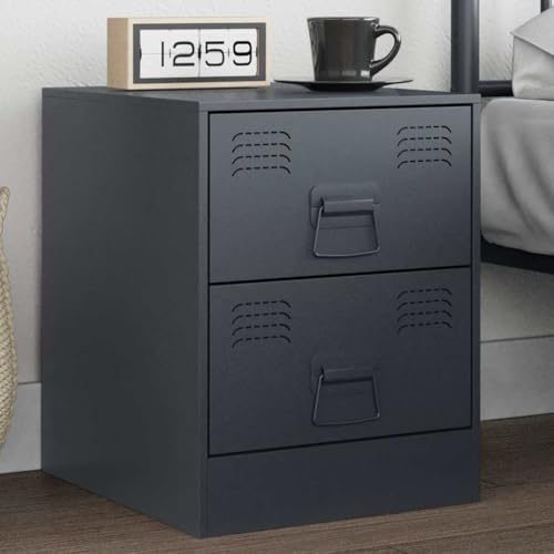 SKM Nachttisch Anthrazit 34,5x39x44 cm Stahl,Möbel,Tische,Nachttische,Anthrazit,9.19KG,841623 SKM Nachttisch Anthrazit 34,5x39x44 cm Stahl,Möbel,Tische,Nachttische,Anthrazit,9.19KG,841623 von SKM