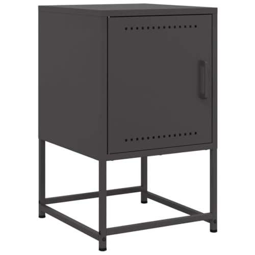 SKM Nachttisch Schwarz 36x39x60,5 cm Stahl,Möbel,Tische,Nachttische,Schwarz,7.23KG,846446 SKM Nachttisch Schwarz 36x39x60,5 cm Stahl,Möbel,Tische,Nachttische,Schwarz,7.23KG,846446 von SKM