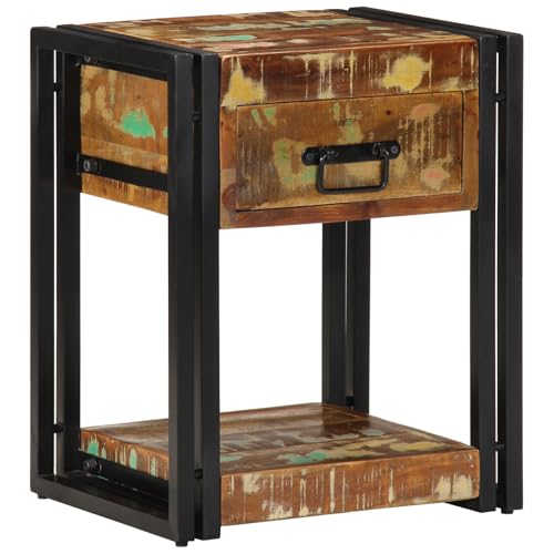 SKM Nachttische 2 STK. 40x35x50 cm Altholz Massiv,Möbel,Tische,Nachttische,Mehrfarbig,26.08KG,4016691 SKM Nachttische 2 STK. 40x35x50 cm Altholz Massiv,Möbel,Tische,Nachttische,Mehrfarbig,26.08KG,4016691 von SKM