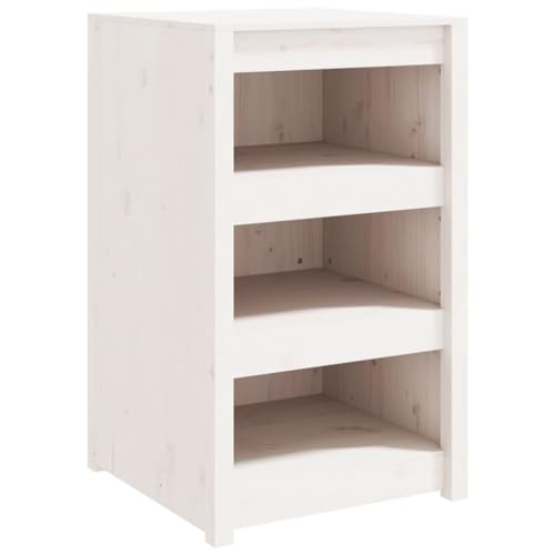 SKM Outdoor-Küchenschrank Weiß 55x55x92 cm Massivholz Kiefer,Möbel,Schränke,Küchenschränke,Weiß,20 kg,832342 von SKM