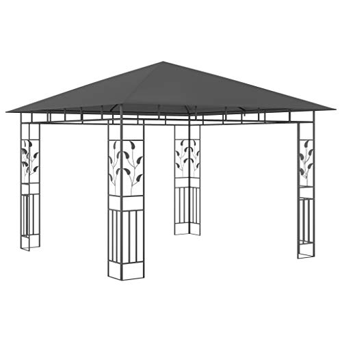 SKM Pavillon mit Moskitonetz 3x3x2,73 m Anthrazit 180 g/m²,Heim & Garten,Rasen & Garten,Garten & Balkon,Gartenbauten,Pavillons & Partyzelte,Anthrazit,33.5 kg,47972 SKM Pavillon mit Moskitonetz 3x3x2,73 m Anthrazit 180 g/m²,Heim & Garten,Rasen & Garten,Garten & Balkon,Gartenbauten,Pavillons & Partyzelte,Anthrazit,33.5 kg,47972 von SKM