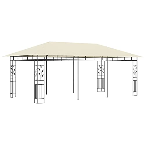 SKM Pavillon mit Moskitonetz 6x3x2,73 m Creme,Heim & Garten,Rasen & Garten,Garten & Balkon,Gartenbauten,Pavillons & Partyzelte,Creme,48.05 kg,47971 SKM Pavillon mit Moskitonetz 6x3x2,73 m Creme,Heim & Garten,Rasen & Garten,Garten & Balkon,Gartenbauten,Pavillons & Partyzelte,Creme,48.05 kg,47971 von SKM