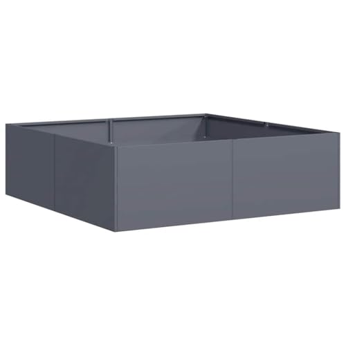 SKM Pflanzkübel Anthrazit 100x100x30 cm Stahl,Heim & Garten,Rasen & Garten,Gartenpflege,Blumentöpfe & Pflanzgefäße,Anthrazit,10.2 kg,860810 SKM Pflanzkübel Anthrazit 100x100x30 cm Stahl,Heim & Garten,Rasen & Garten,Gartenpflege,Blumentöpfe & Pflanzgefäße,Anthrazit,10.2 kg,860810 von SKM
