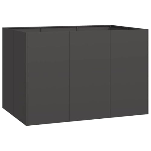 SKM Pflanzkübel Schwarz 120x80x80 cm Stahl,Heim & Garten,Rasen & Garten,Gartenpflege,Blumentöpfe & Pflanzgefäße,Schwarz,22.45KG,860787 SKM Pflanzkübel Schwarz 120x80x80 cm Stahl,Heim & Garten,Rasen & Garten,Gartenpflege,Blumentöpfe & Pflanzgefäße,Schwarz,22.45KG,860787 von SKM