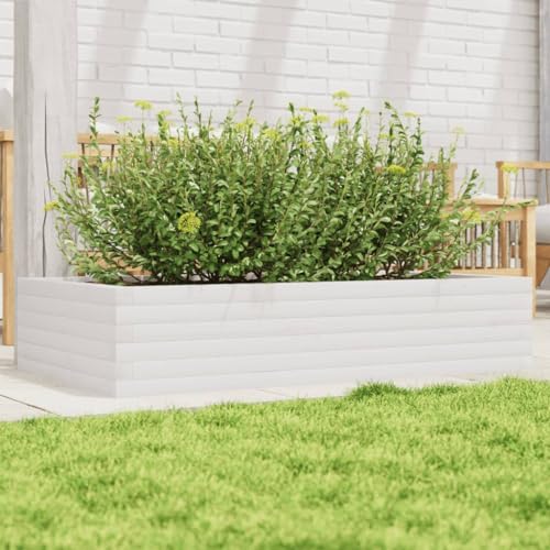 SKM Pflanzkübel Weiß 110x60x23 cm Massivholz Kiefer,Heim & Garten,Rasen & Garten,Gartenpflege,Blumentöpfe & Pflanzgefäße,Weiß,15.2KG,847239 SKM Pflanzkübel Weiß 110x60x23 cm Massivholz Kiefer,Heim & Garten,Rasen & Garten,Gartenpflege,Blumentöpfe & Pflanzgefäße,Weiß,15.2KG,847239 von SKM