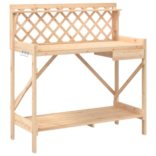 SKM Pflanztisch mit Rankgitter Massivholz Tanne,Heim & Garten,Rasen & Garten,Gartenpflege,Pflanzenständer,Braun,11.05 kg,368428 SKM Pflanztisch mit Rankgitter Massivholz Tanne,Heim & Garten,Rasen & Garten,Gartenpflege,Pflanzenständer,Braun,11.05 kg,368428 von SKM
