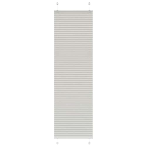 SKM Plissee Hellgrau 55x200 cm Stoffbreite 54,4 cm Polyester,Heim & Garten,Dekoration,Fensterdrapierung,Jalousien & Rollos,Grau,0.6 kg,4015355 von SKM