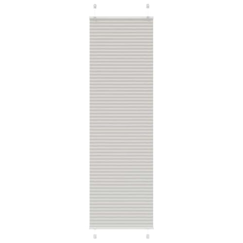 SKM Plissee Hellgrau 65x200 cm Stoffbreite 64,4 cm Polyester,Heim & Garten,Dekoration,Fensterdrapierung,Jalousien & Rollos,Grau,0.68 kg,4015357 von SKM