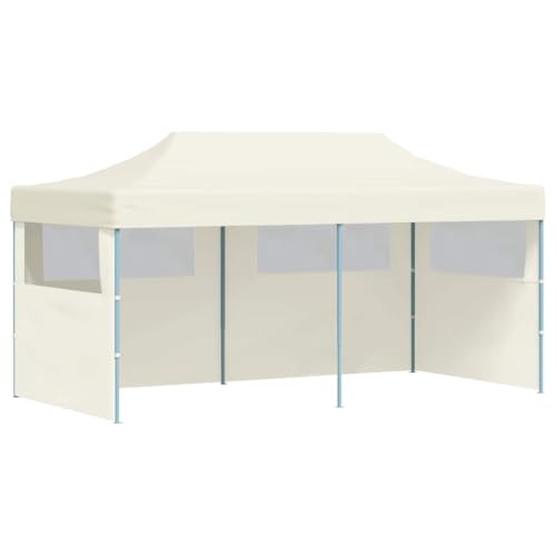 SKM Pop-Up-Partyzelt Falt Creme 3×6 m,Heim & Garten,Rasen & Garten,Garten & Balkon,Gartenbauten,Pavillons & Partyzelte,Creme,30.45 kg,41582 von SKM