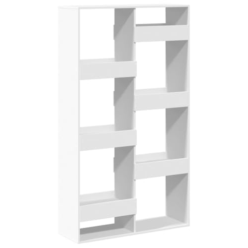 SKM Raumteiler Weiß 100x33x175 cm Holzwerkstoff,Möbel,Regalsysteme,Bücherregale & Bücherschränke,Weiß,45.9 kg,3309573 von SKM