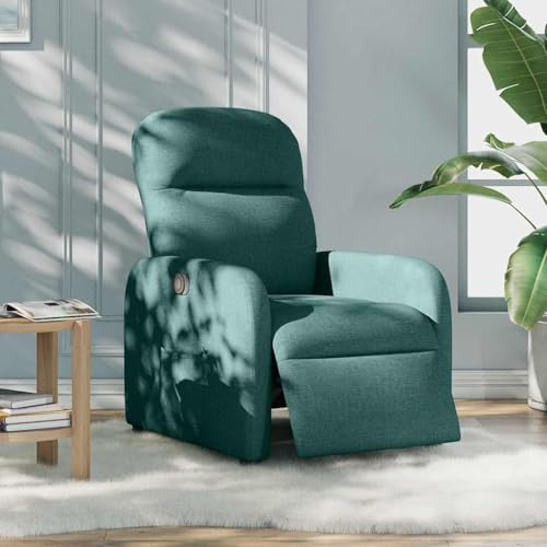 SKM Relaxsessel Elektrisch Dunkelgrün Stoff,Möbel,Stühle,Sessel,Grün,22.5 kg,3302958 von SKM