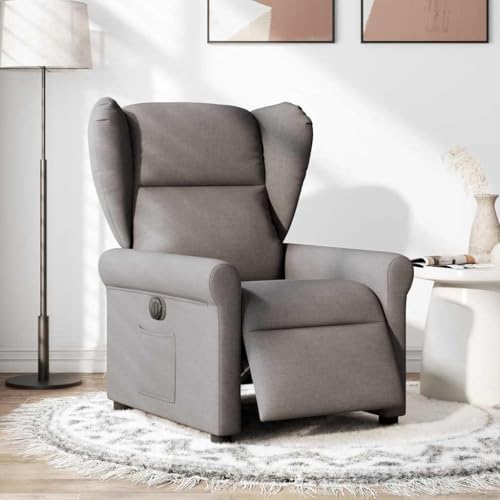 SKM Relaxsessel Elektrisch Taupe Stoff,Möbel,Stühle,Sessel,Taupe,23.1 kg,3303361 von SKM