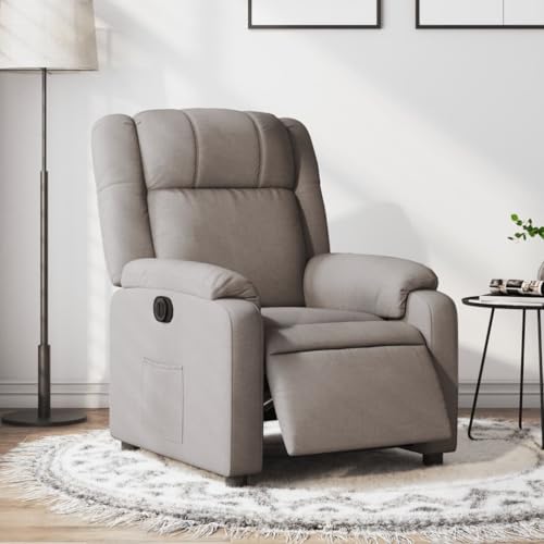 SKM Relaxsessel Elektrisch Taupe Stoff,Möbel,Stühle,Sessel,Taupe,24.05KG,3205186 von SKM