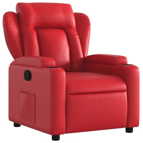 SKM Relaxsessel Rot Kunstleder,Möbel,Stühle,Sessel,Rot,20.75KG,372432 SKM Relaxsessel Rot Kunstleder,Möbel,Stühle,Sessel,Rot,20.75KG,372432 von SKM