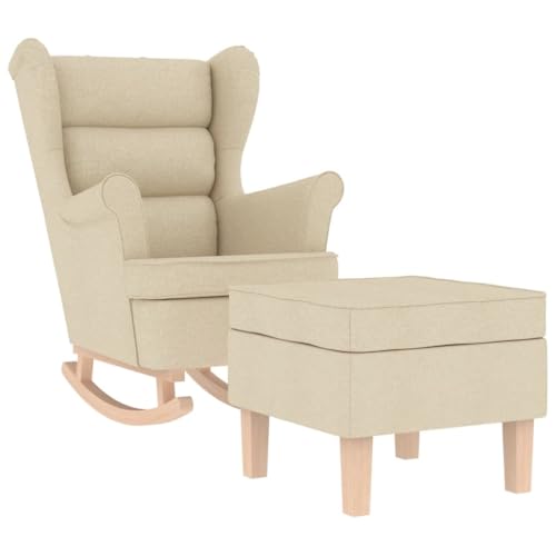 SKM Schaukelstuhl mit Fußhocker Creme Stoff,Möbel,Stühle,Sessel,Creme,31.2 kg,3308004 SKM Schaukelstuhl mit Fußhocker Creme Stoff,Möbel,Stühle,Sessel,Creme,31.2 kg,3308004 von SKM