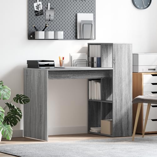 SKM Schreibtisch Grau Sonoma Spanplatte, Laminat Mittel,Möbel , Büromöbel , Schreibtische,Grau,28.5KG,869463 SKM Schreibtisch Grau Sonoma Spanplatte, Laminat Mittel,Möbel , Büromöbel , Schreibtische,Grau,28.5KG,869463 von SKM
