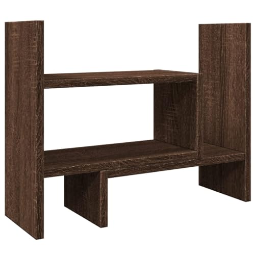 SKM Schreibtisch-Organizer Eichen-Optik 38,5x17x39 cm Holzwerkstoff,Bürobedarf,Ablage & Organisation,Braune Eiche,4.2 kg,848065 von SKM