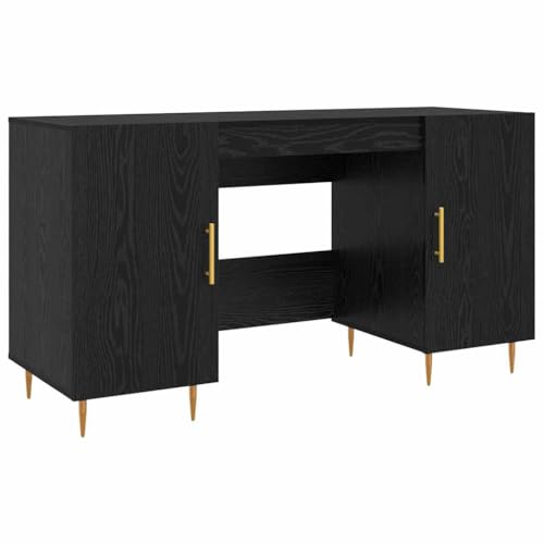 SKM Schreibtisch Schwarze Eiche 140 x 50 x 75 cm Holzwerkstoff,Möbel,Büromöbel,Schreibtische,Schwarz,39.19 kg,879527 SKM Schreibtisch Schwarze Eiche 140 x 50 x 75 cm Holzwerkstoff,Möbel,Büromöbel,Schreibtische,Schwarz,39.19 kg,879527 von SKM