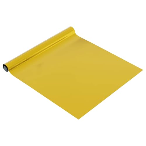 SKM Selbstklebende Möbelfolie Hochglanz-Golden 500x90 cm PVC,Heim & Garten,Dekoration,Fensterdrapierung,Fensterfolie,Gelb,0.7 kg,326149 von SKM