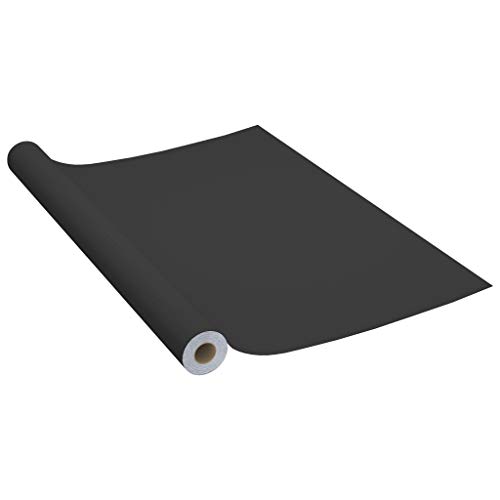 SKM Selbstklebende Möbelfolie Schwarz 500 x 90 cm PVC,Heim & Garten,Dekoration,Fensterdrapierung,Fensterfolie,Schwarz,0.98 kg,146123 SKM Selbstklebende Möbelfolie Schwarz 500 x 90 cm PVC,Heim & Garten,Dekoration,Fensterdrapierung,Fensterfolie,Schwarz,0.98 kg,146123 von SKM