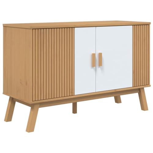 SKM Sideboard Olden Weiß und Braun 114x43x73,5 cm Massivholz Kiefer,Möbel,Schränke,Sideboards,Weiß,25 kg,358611 SKM Sideboard Olden Weiß und Braun 114x43x73,5 cm Massivholz Kiefer,Möbel,Schränke,Sideboards,Weiß,25 kg,358611 von SKM
