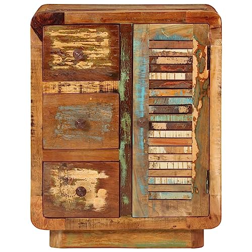 SKM Sideboard mit 3 Schubladen 55x30x70 cm Altholz Massiv,Möbel,Schränke,Sideboards,Mehrfarbig,21.5 kg,352026 SKM Sideboard mit 3 Schubladen 55x30x70 cm Altholz Massiv,Möbel,Schränke,Sideboards,Mehrfarbig,21.5 kg,352026 von SKM