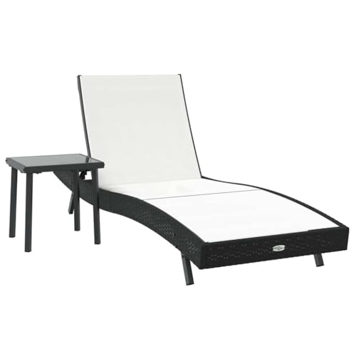 SKM Sonnenliege mit Tisch 2 pcs Schwarz 40 x 40 x 40.5 cm,Möbel,Gartenmöbel,Gartensitzmöbel,Sonnenliegen,Schwarz,21.95 kg,42009981 SKM Sonnenliege mit Tisch 2 pcs Schwarz 40 x 40 x 40.5 cm,Möbel,Gartenmöbel,Gartensitzmöbel,Sonnenliegen,Schwarz,21.95 kg,42009981 von SKM