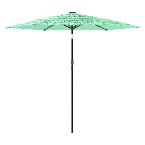 SKM Sonnenschirm mit Stahlmast Grün 268x268x226 cm,Heim & Garten,Rasen & Garten,Garten & Balkon,Sonnenschirme & Sonnenschutze,Grün,7.05 kg,4005103 von SKM