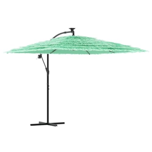 SKM Sonnenschirm mit Stahlmast Grün 269x269x235 cm,Heim & Garten,Rasen & Garten,Garten & Balkon,Sonnenschirme & Sonnenschutze,Grün,13.05 kg,4005080 von SKM
