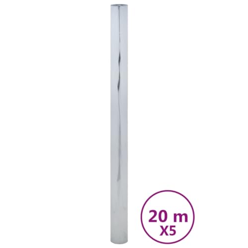 SKM Sonnenschutzfolien 5 STK. Statisch Reflektierend Silbern PVC,Heim & Garten,Dekoration,Fensterdrapierung,Fensterfolie,Silber,7.2 kg,3208990 von SKM