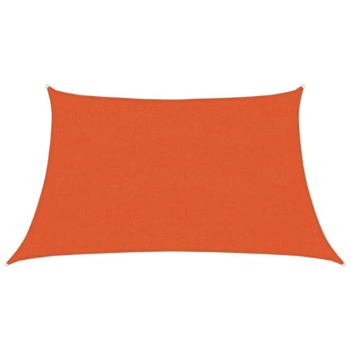 SKM Sonnensegel 160 g/m² Trapezform Orange 3/4x2 m HDPE,Heim & Garten,Rasen & Garten,Garten & Balkon,Sonnenschirme & Sonnenschutze,Orange,1.6 kg,311708 von SKM