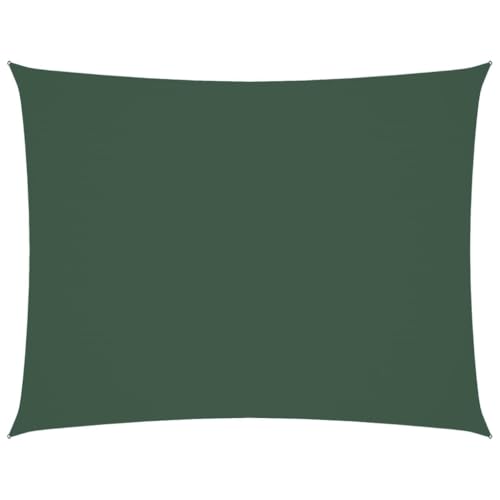 SKM Sonnensegel Ox-Gewebe Rechteckig 3,5x4,5 m Dunkelgrün,Heim & Garten,Rasen & Garten,Garten & Balkon,Sonnenschirme & Sonnenschutze,Grün,2.76 kg,135489 von SKM