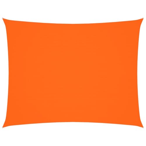 SKM Sonnensegel Ox-Gewebe Rechteckig 3,5x4,5 m Orange,Heim & Garten,Rasen & Garten,Garten & Balkon,Sonnenschirme & Sonnenschutze,Orange,2.76 kg,135709 von SKM