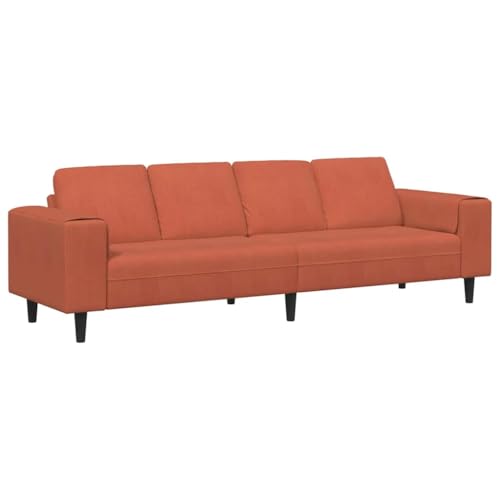 SKM Stoffsofa mit Kissen Rot-Orange Cordstoff,Möbel,Sofas,Orange,39.4 kg,3335107 SKM Stoffsofa mit Kissen Rot-Orange Cordstoff,Möbel,Sofas,Orange,39.4 kg,3335107 von SKM