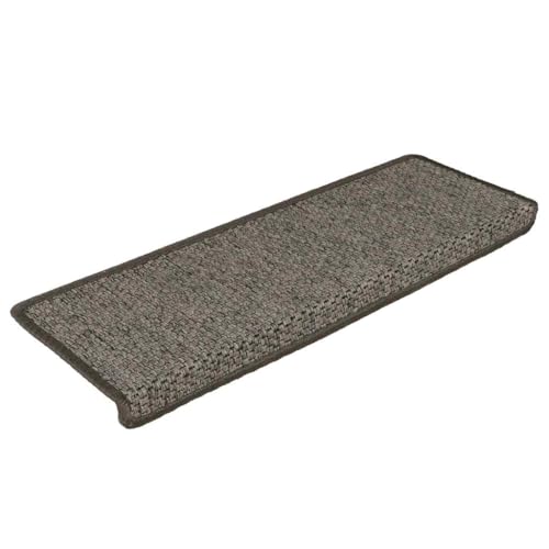 SKM Stufenmatten Selbstklebend Sisal-Optik 30 STK. 65x21x4cm,Heim & Garten,Haushaltsbedarf,Stufenteppiche,Grau,9.56KG,3365884 von SKM