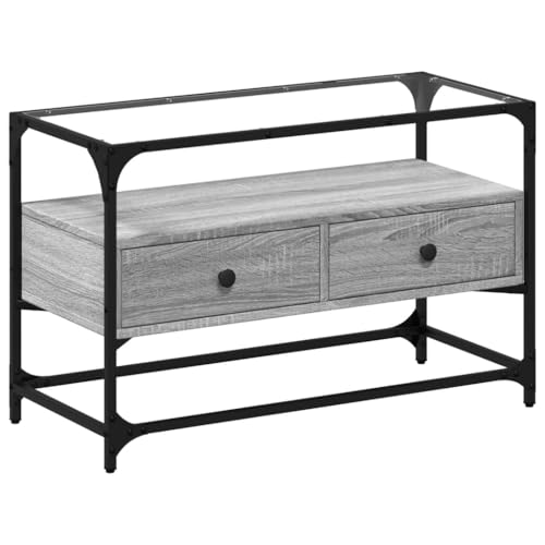 SKM TV-Schrank mit Glasplatte Grau Sonoma 80x35x51 cm Holzwerkstoff,Möbel,TV-Möbel,Grau,18.2 kg,846062 SKM TV-Schrank mit Glasplatte Grau Sonoma 80x35x51 cm Holzwerkstoff,Möbel,TV-Möbel,Grau,18.2 kg,846062 von SKM