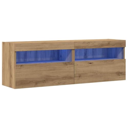 SKM TV-Wandregal Eiche handwerklich 60 x 30 x 40 cm Holzwerkstoff,Möbel,TV-Möbel,Braun,21.5 kg,862209 SKM TV-Wandregal Eiche handwerklich 60 x 30 x 40 cm Holzwerkstoff,Möbel,TV-Möbel,Braun,21.5 kg,862209 von SKM