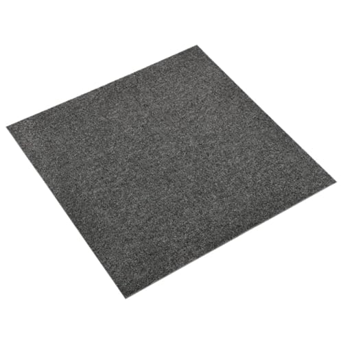 SKM Teppichfliesen 20 STK. 5 m² 50x50 cm Anthrazit,Heimwerkerbedarf,Baumaterialien,Fußböden & Teppichböden,Anthrazit,12.4 kg,147309 von SKM