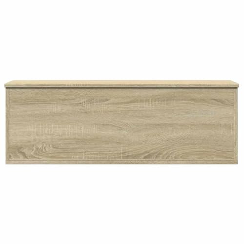 SKM Truhe Sonoma-Eiche 102x35x35 cm Holzwerkstoff,Möbel,Schränke,Aufbewahrungstruhen,Braun,19.69 kg,840690 von SKM