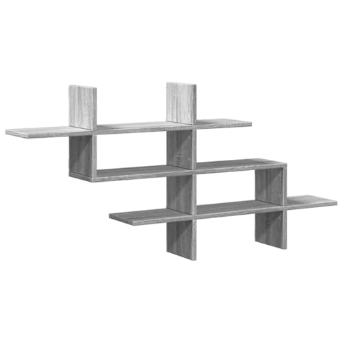 SKM Wandregal Grau Sonoma 124,5x18x60,5 cm Holzwerkstoff,Möbel,Regalsysteme,Wandregale,Grau,8KG,853268 SKM Wandregal Grau Sonoma 124,5x18x60,5 cm Holzwerkstoff,Möbel,Regalsysteme,Wandregale,Grau,8KG,853268 von SKM